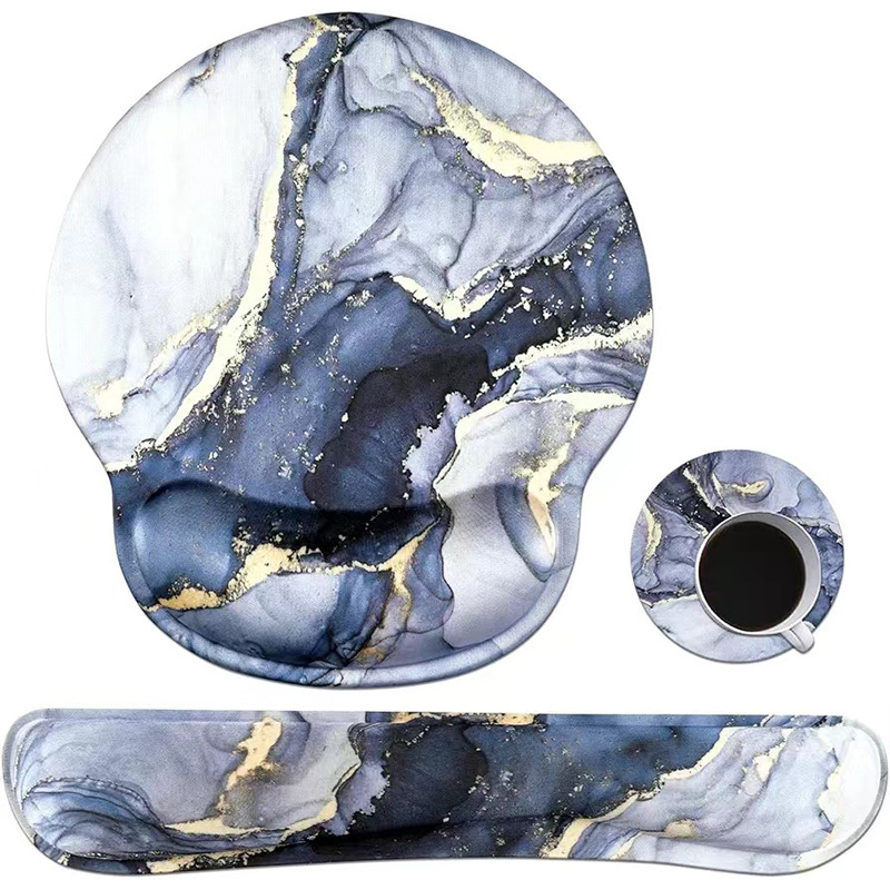 Tapis de souris avec repose-poignet en mousse — Confort optimal - image 7