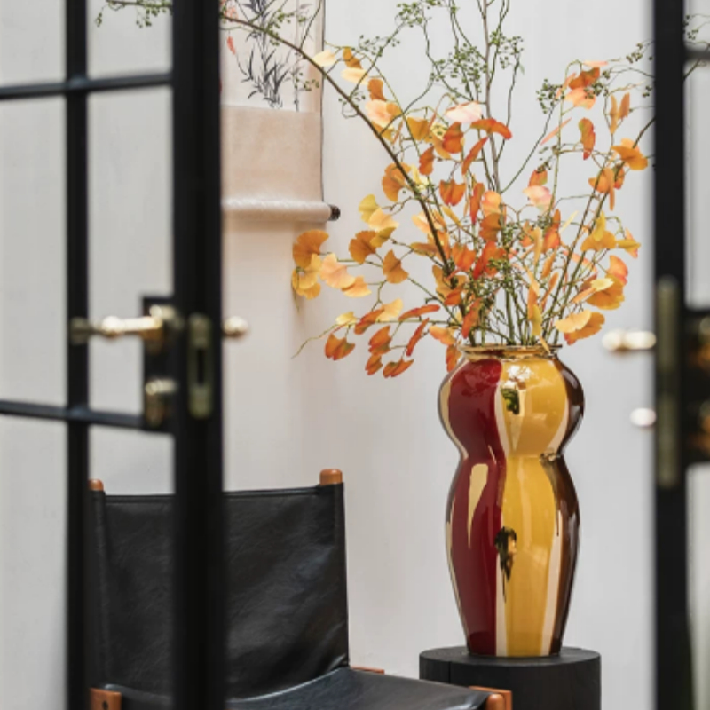 High-end Vintage Ceramic Flower Vase