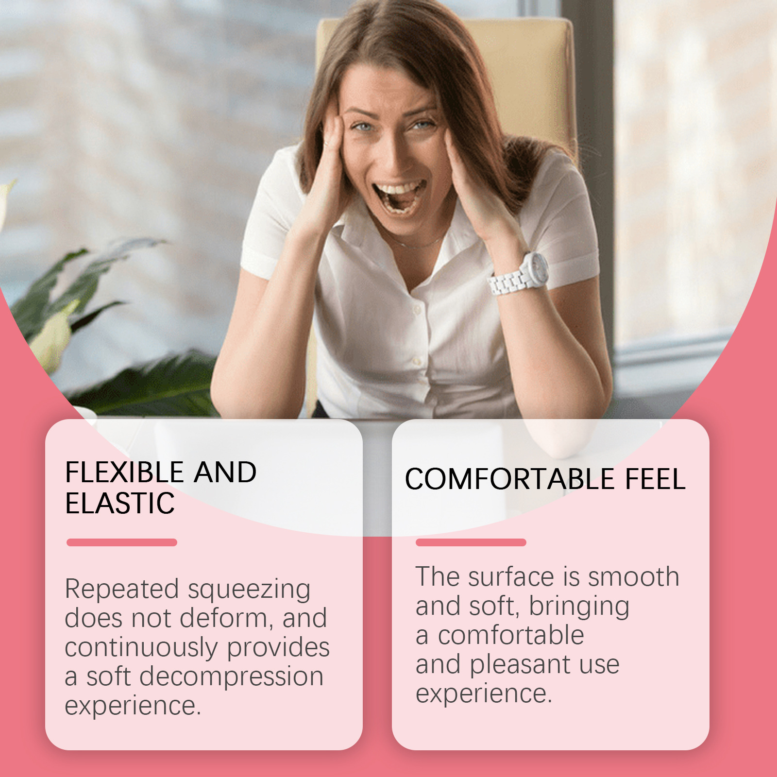 Cochon anti-stress à presser — Jouet de relaxation squishy 2