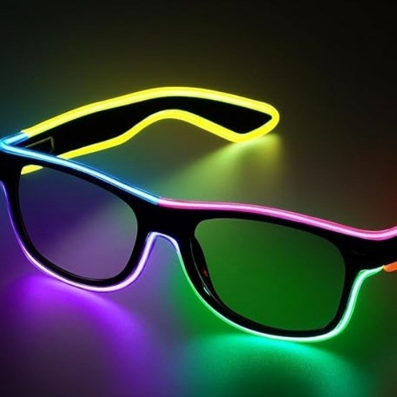 7-color LED Luminous Glasses And Cold Light Props
