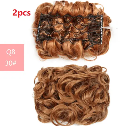 Fluffy Wig High Temperature Wire Pan Head Jewelry Insert Comb