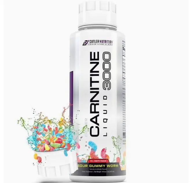 Carnitine 3000 Liquid Supplement For Energy And Recovery Support Dietary Supplement Lean Muscle