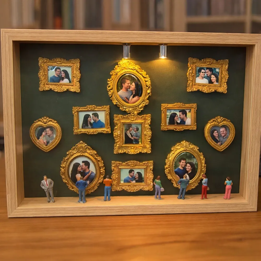 DIY Mini Museum Silhouette Box DIY Decor Piece