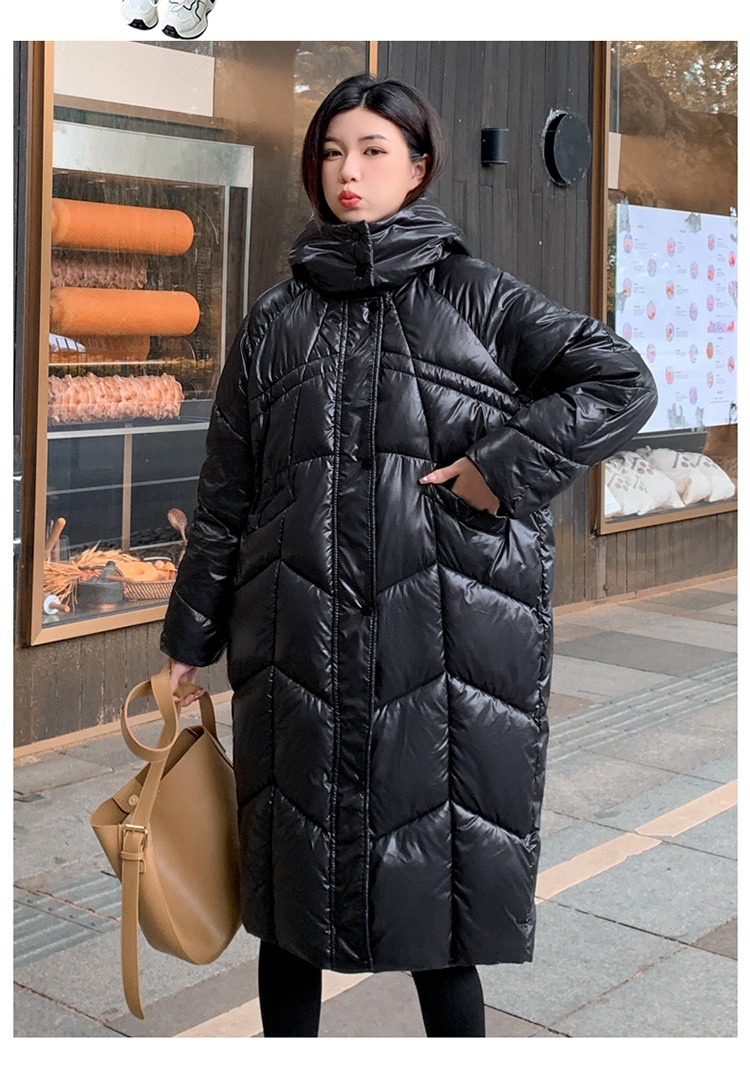 Womens Knee-length Hooded Relaxed-fit Cotton Coat 6e139731 Ebd1 439c Bcea 02b7455558d8 Trans