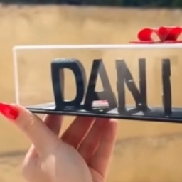 3D-printed Dual-name Illusion Figurine