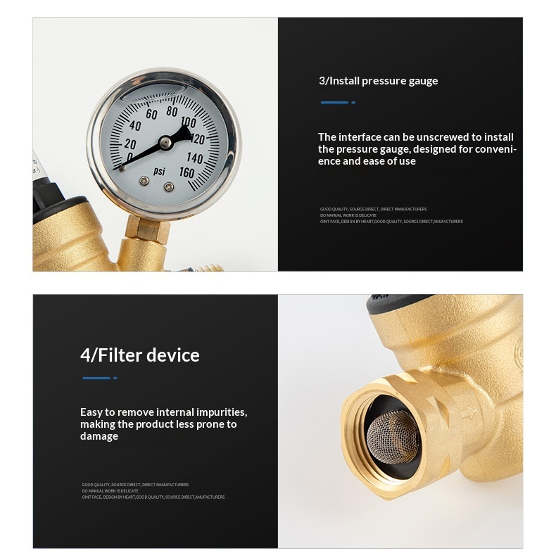 Hydraulic Pressure Regulator Threaded RV Parts