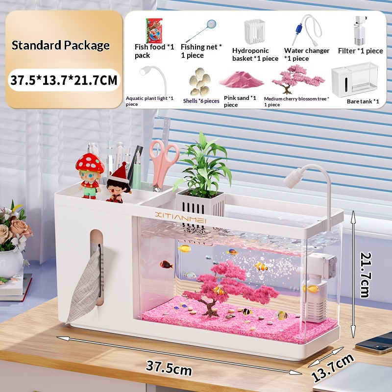Complete Small-scale Landscaping Ecosystem Aquarium Set 6