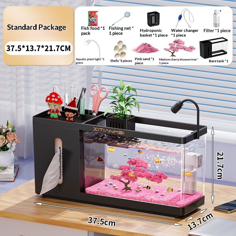 Complete Small-scale Landscaping Ecosystem Aquarium Set 7