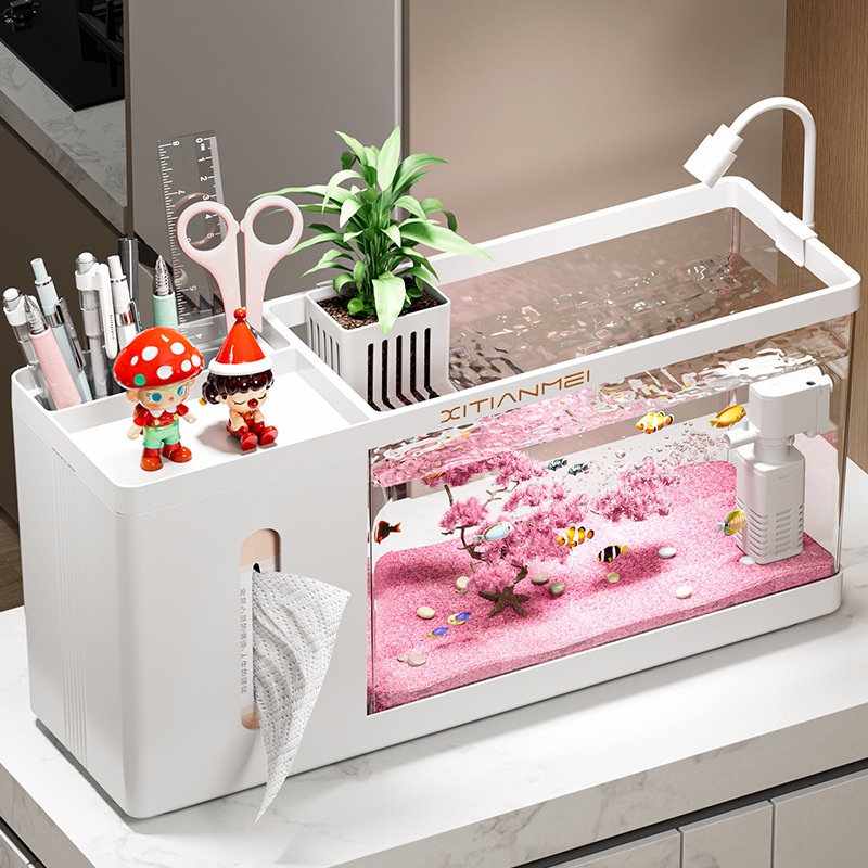 Complete Small-scale Landscaping Ecosystem Aquarium Set 3