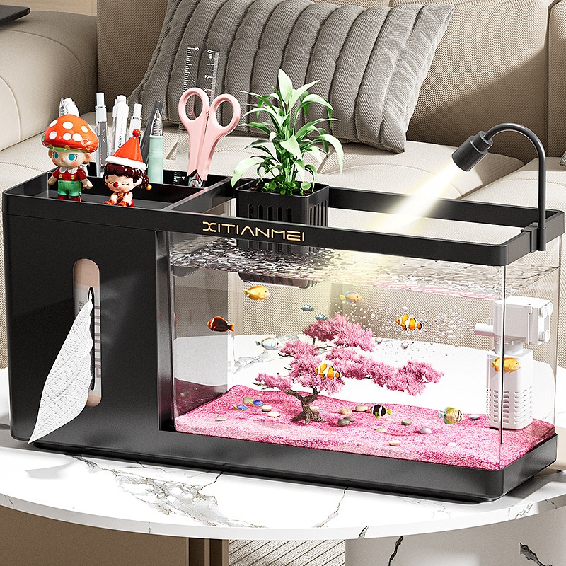 Complete Small-scale Landscaping Ecosystem Aquarium Set 4