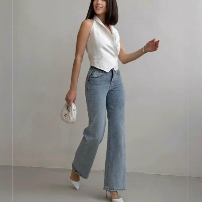 Womens Flared Pants For Autumn