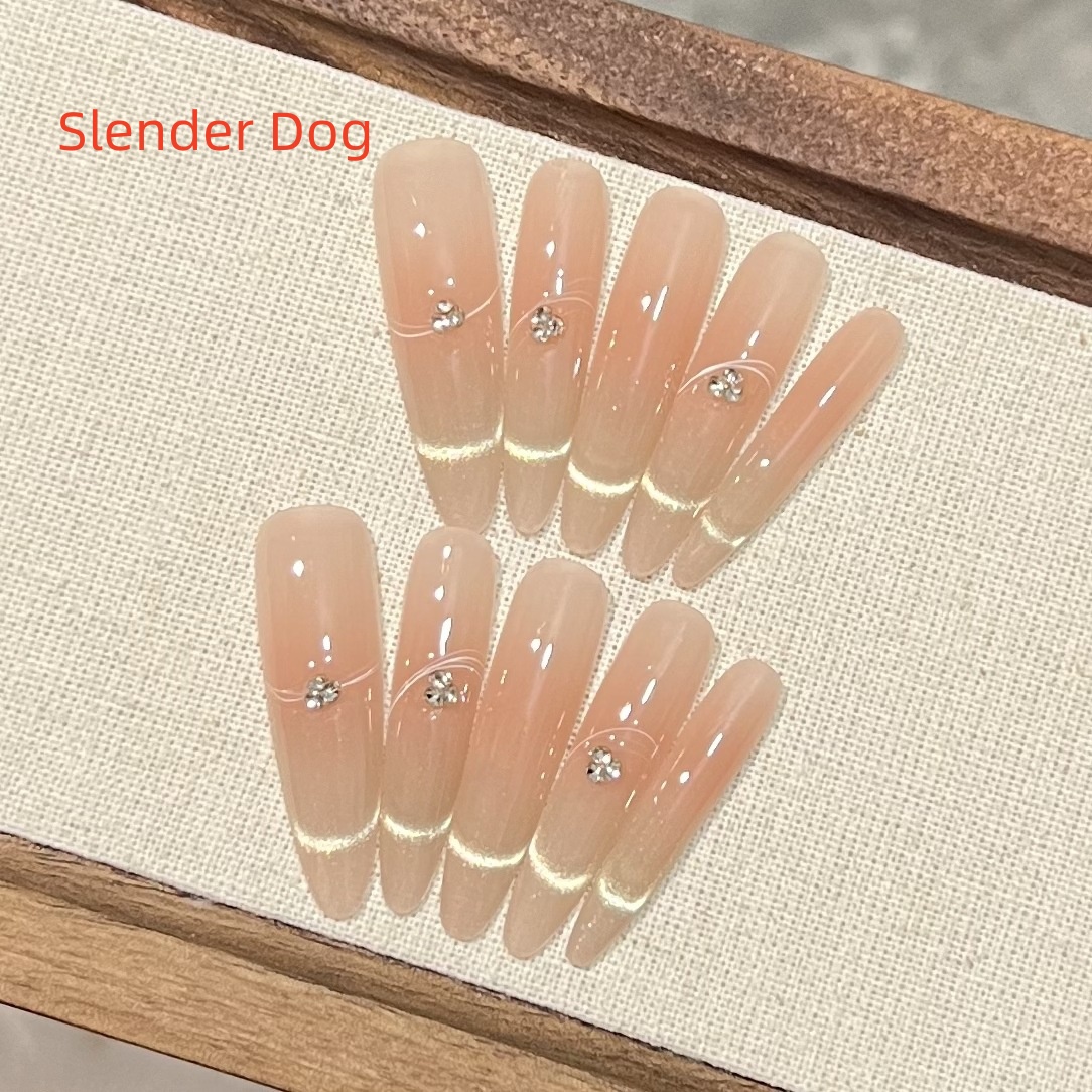 Slender Elegant Fingers Adorn A Pure