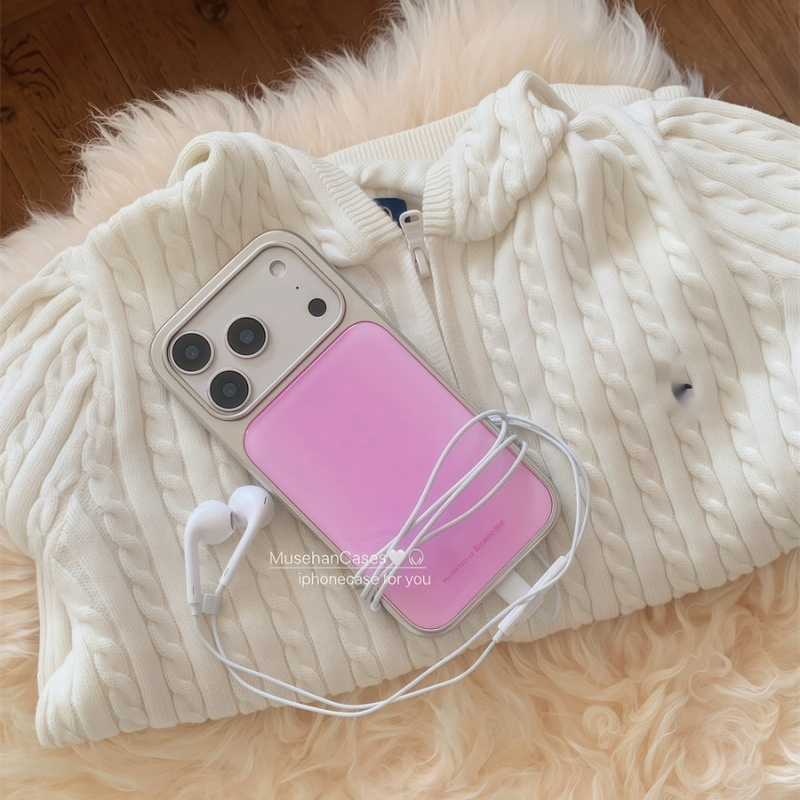 Korean-style Instagram-inspired Minimalist And Sweet Phone Case For Girls