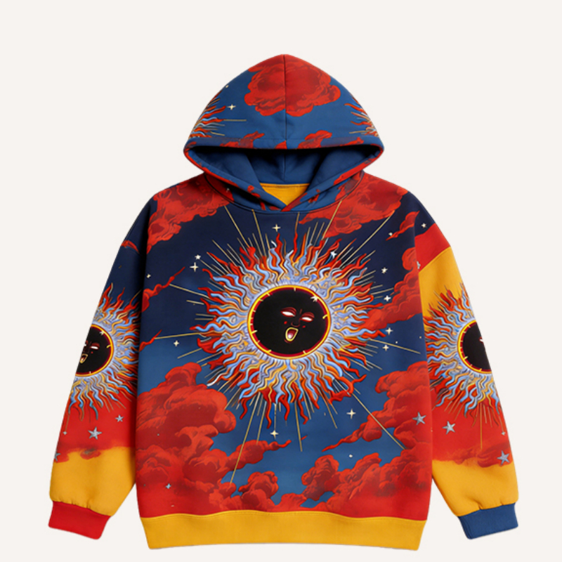 Turtleneck hooded sweatshirt versatile and stylish for all occasions