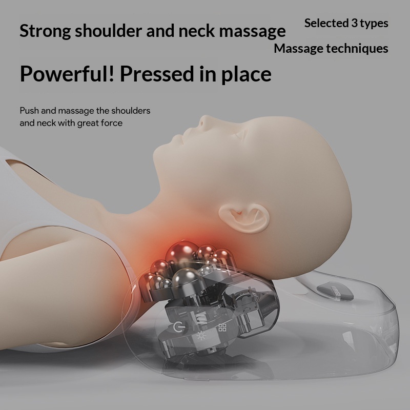 Multifunctional Home Cervical Neck Massage PillowMassager