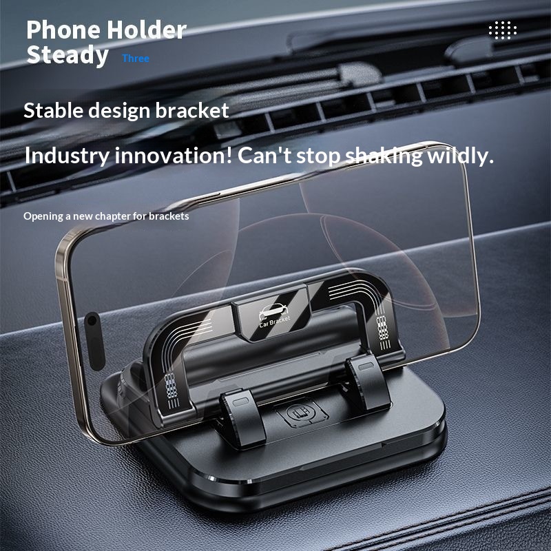 Support téléphone voiture avec carte de stationnement pivotant 360° 8