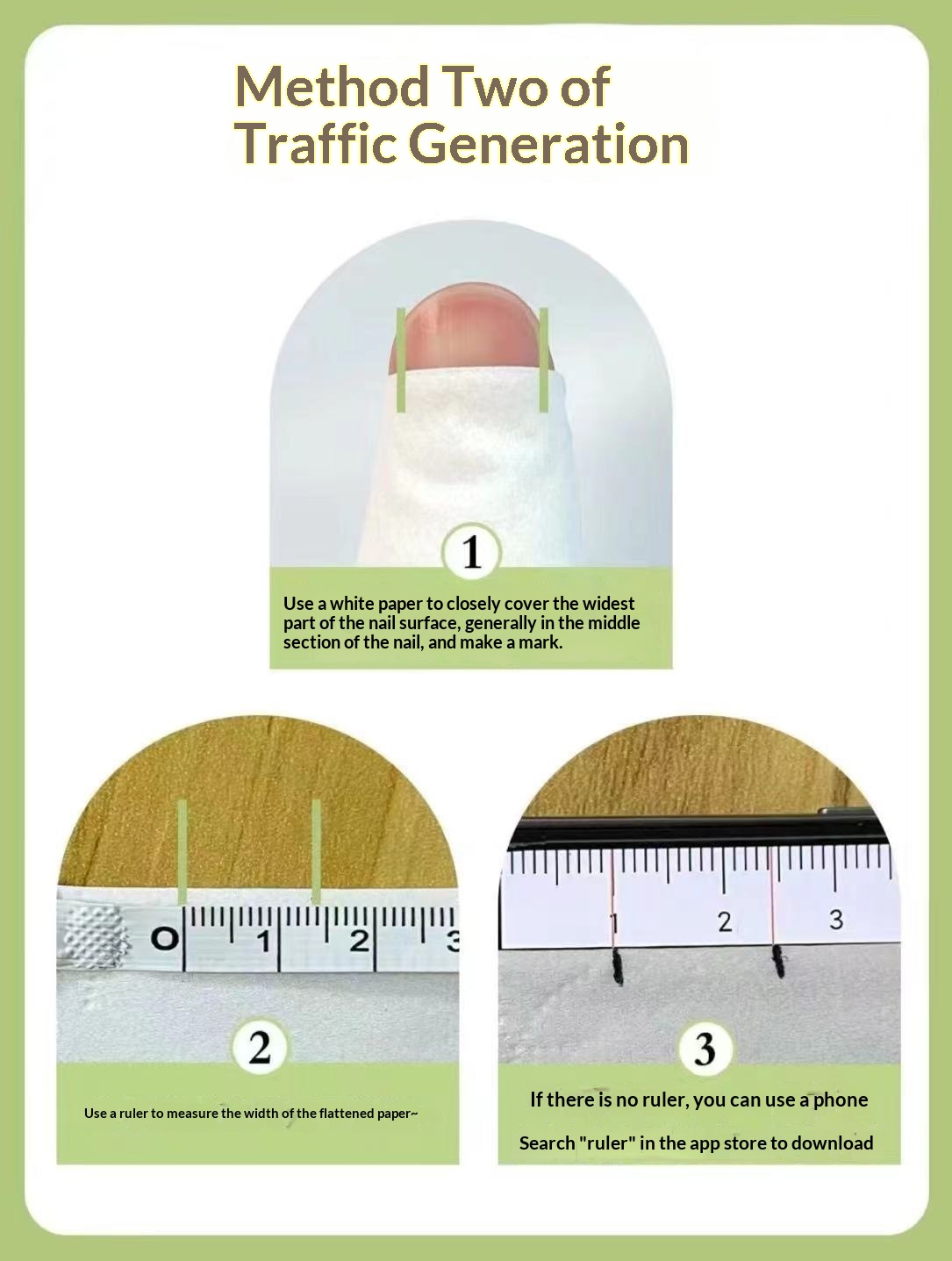 Wearable Nail Stickers For Girlsremovable Design