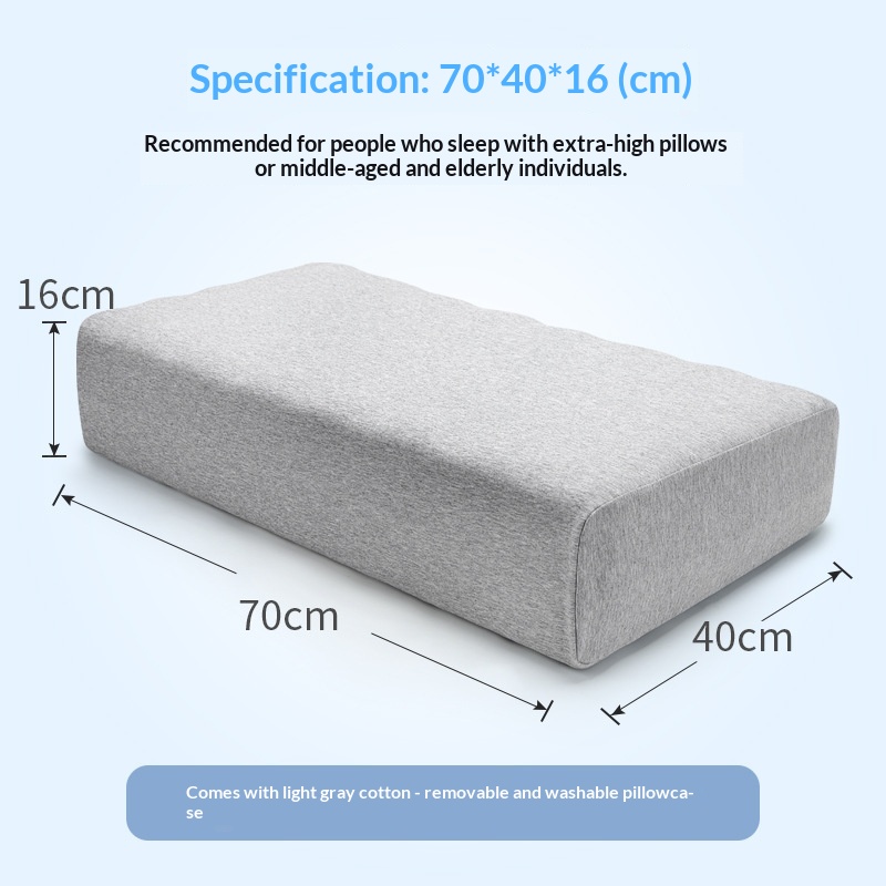 Extra-Height Latex Pillow For Single Use