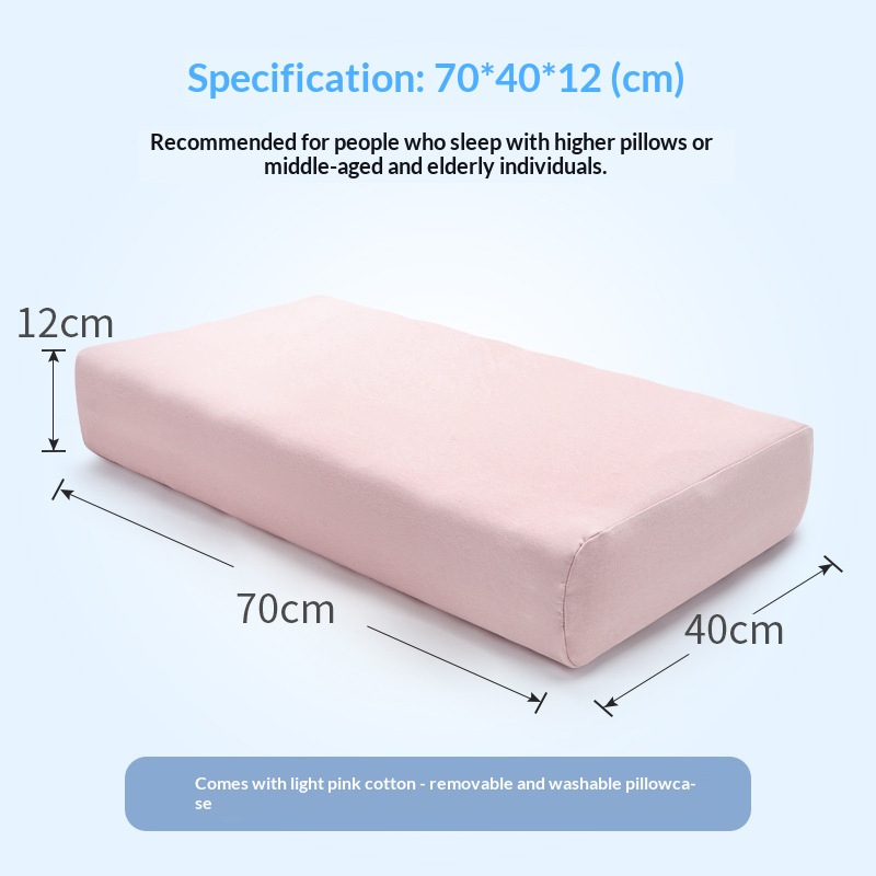 Extra-Height Latex Pillow For Single Use