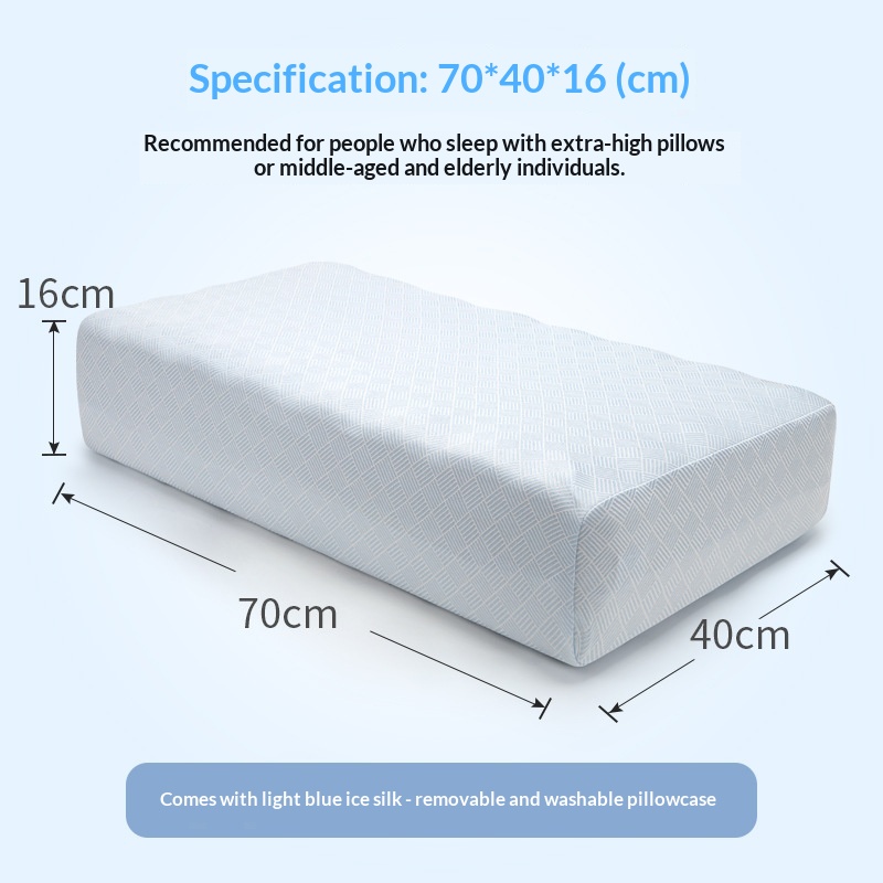 Extra-Height Latex Pillow For Single Use