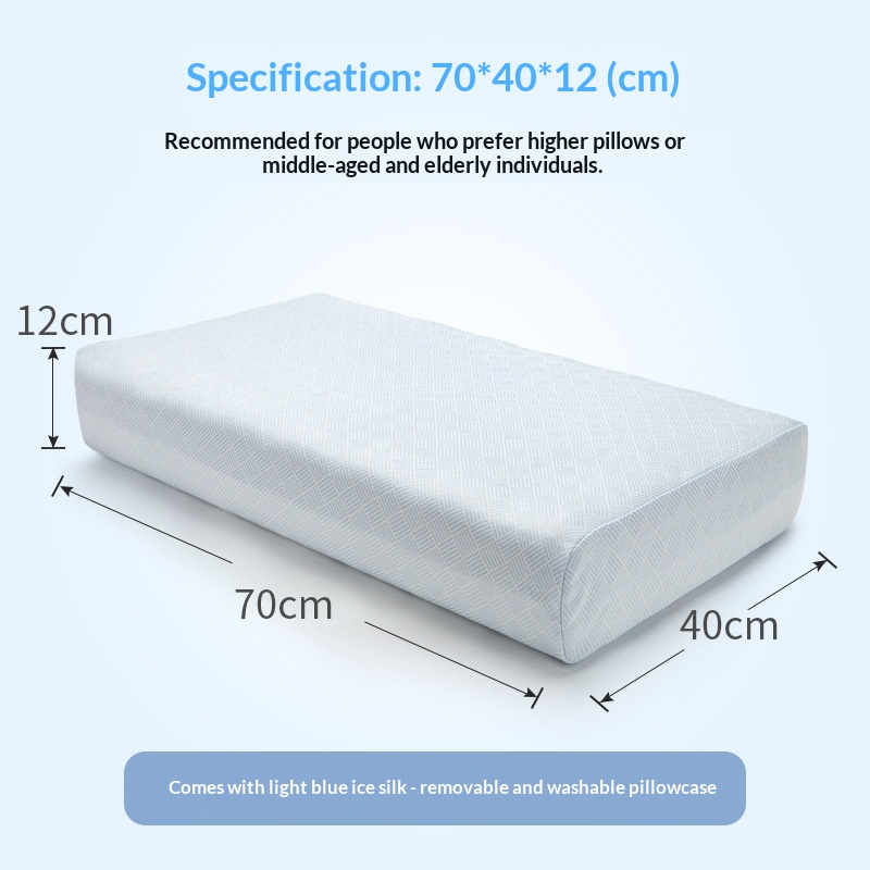 Extra-Height Latex Pillow For Single Use
