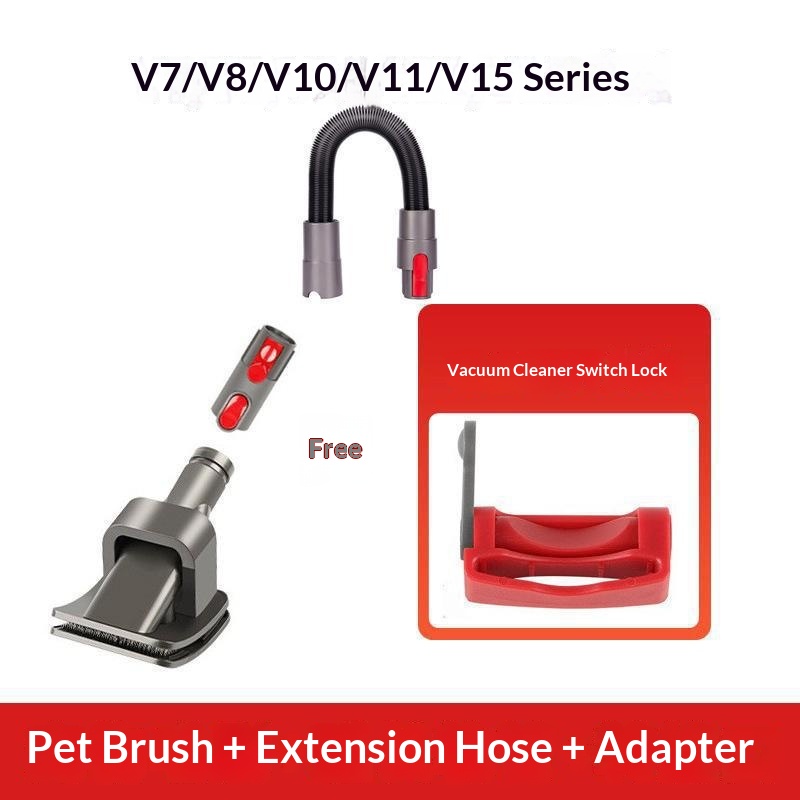 Pet Nozzle For Vacuum Cleaners Household Hose Brush Attachment