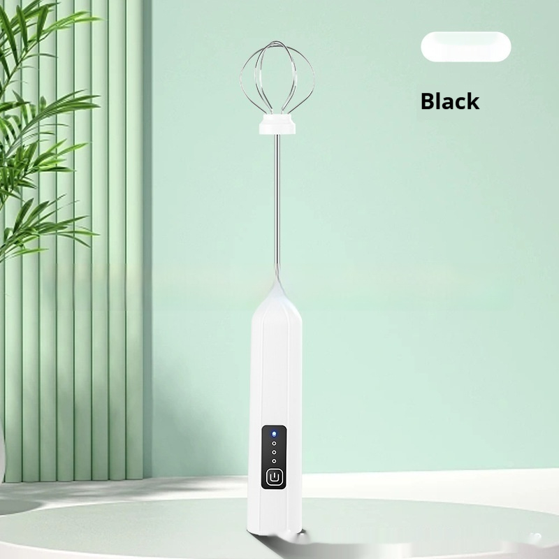 Electric Milk Frother Household Handheld Egg Beater