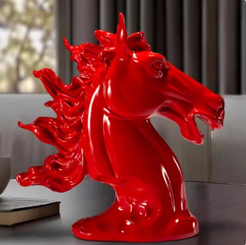 Horse-to-success Ornament Home Decor for the Living Room