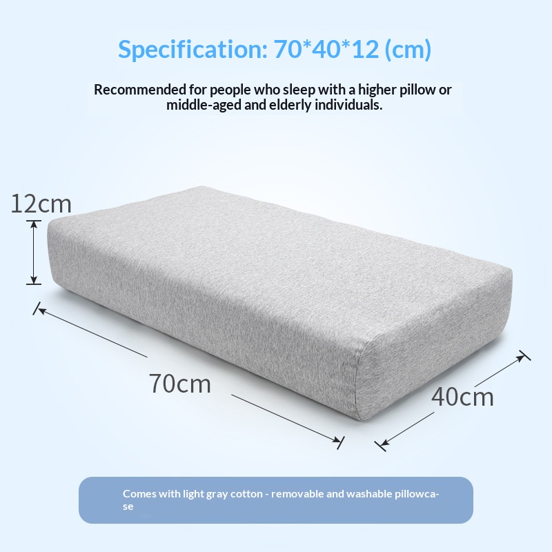 Extra-Height Latex Pillow For Single Use