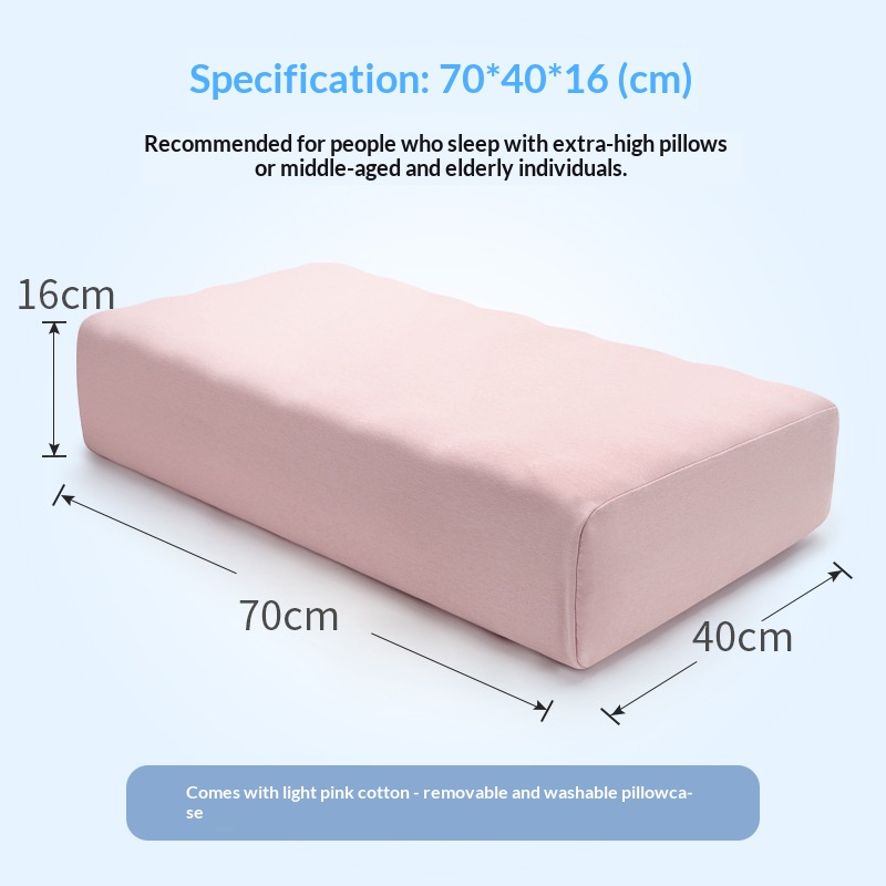 Extra-Height Latex Pillow For Single Use