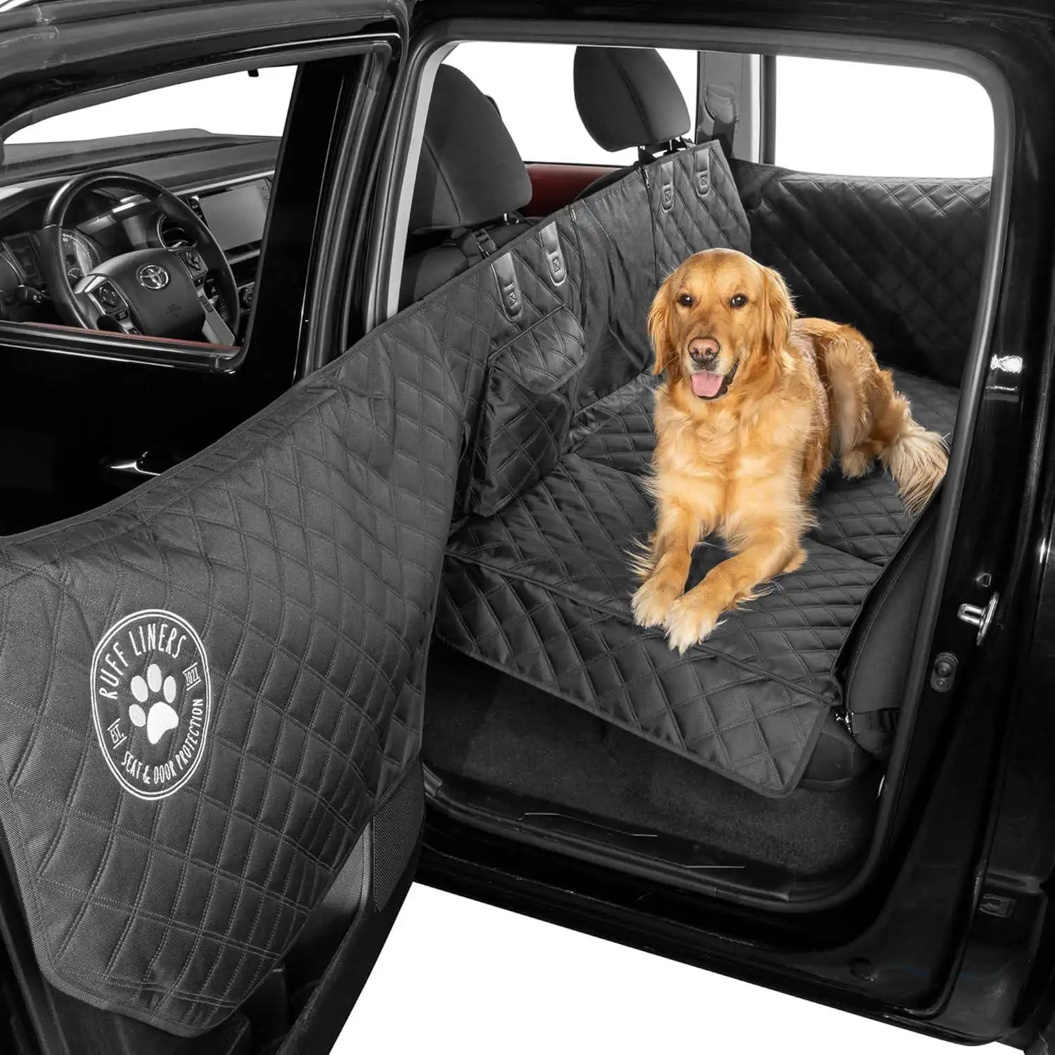 Car Pet Pad With Side Barriers