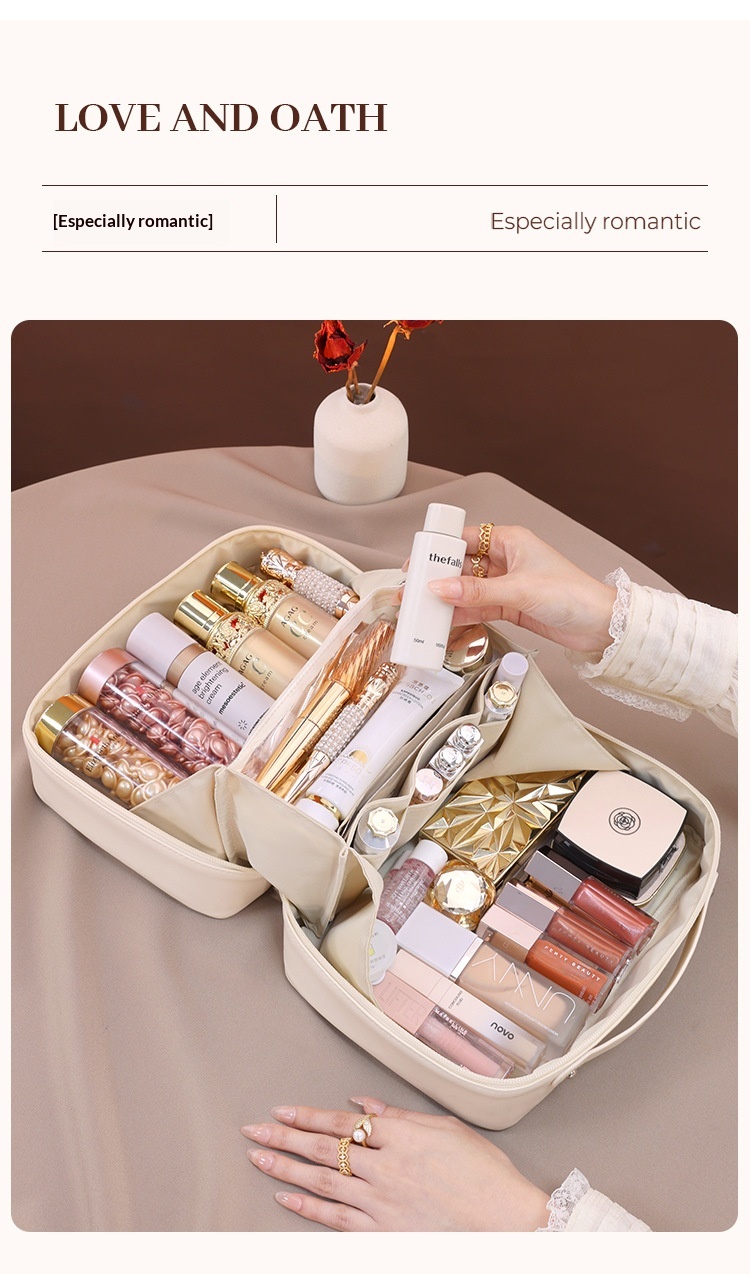 Portable, High-capacity Toiletries And Cosmetics Organizer 821ab354 11d7 4f29 Aef6 C235e76495ed Trans