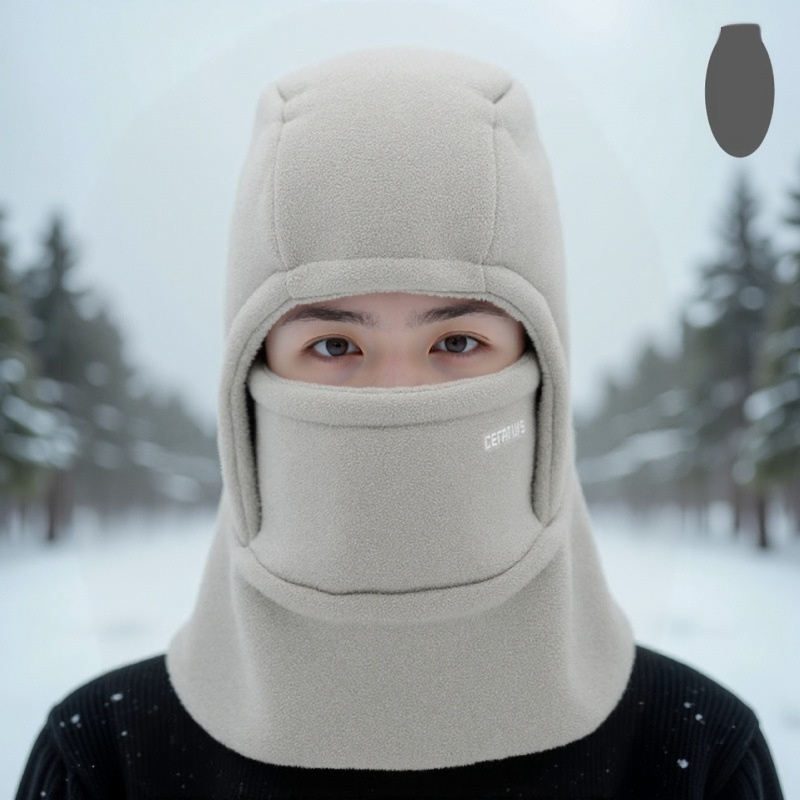 Essential Winter Cycling Gear For Men A Windproof Thickened And Insulated Neck Gaiter Mask That Provides Protection In Cold Weather