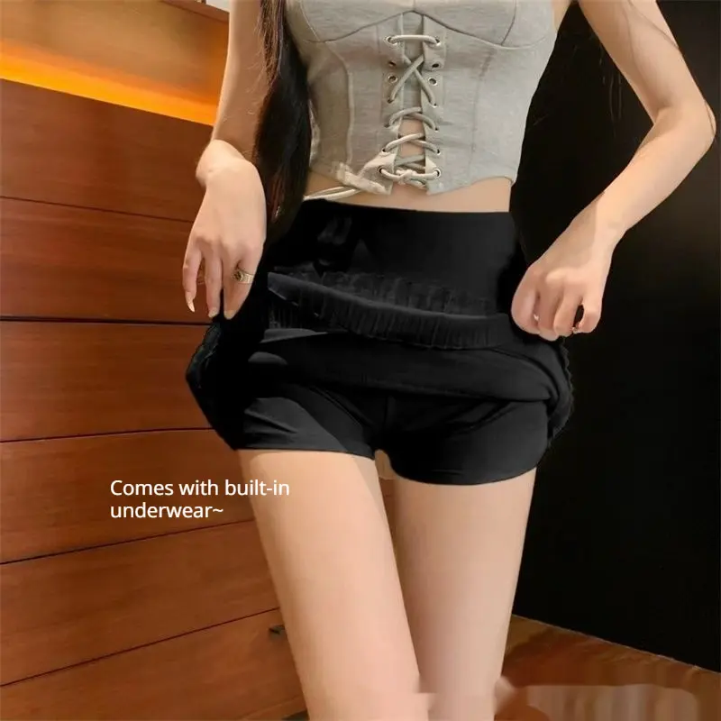 Sweet Lace High-waist Bodycon Skirt