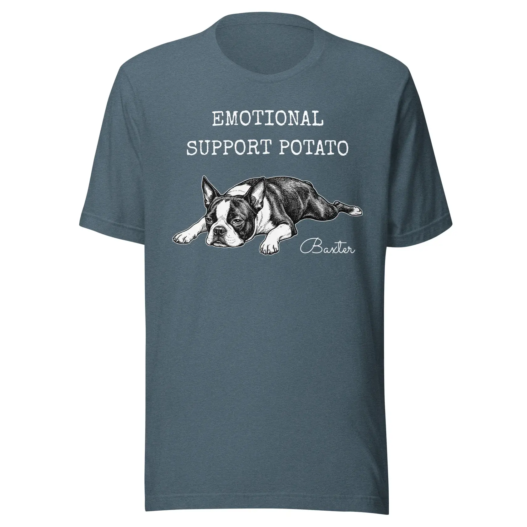 Mens Solid-Color Printed Cultural Shirt