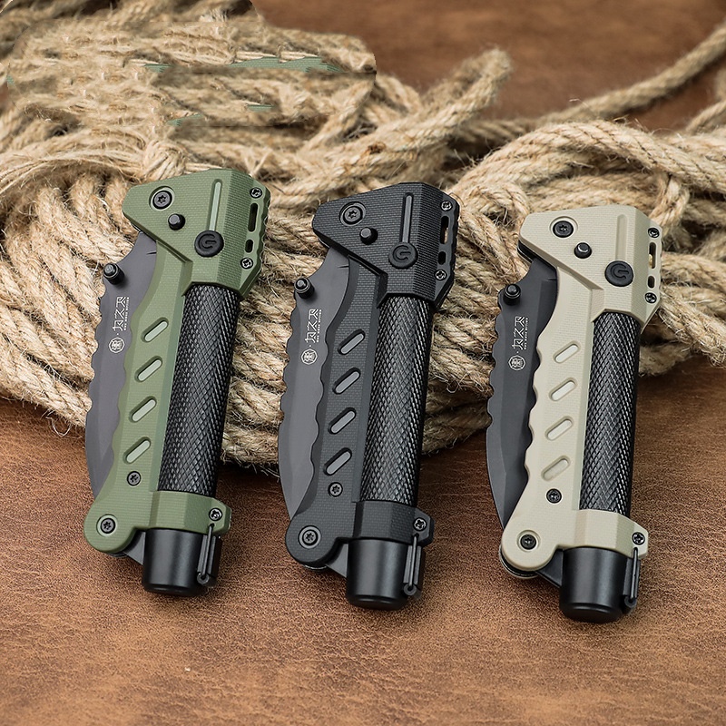 High-hardness Survival Army Knife Portable Folding Knife