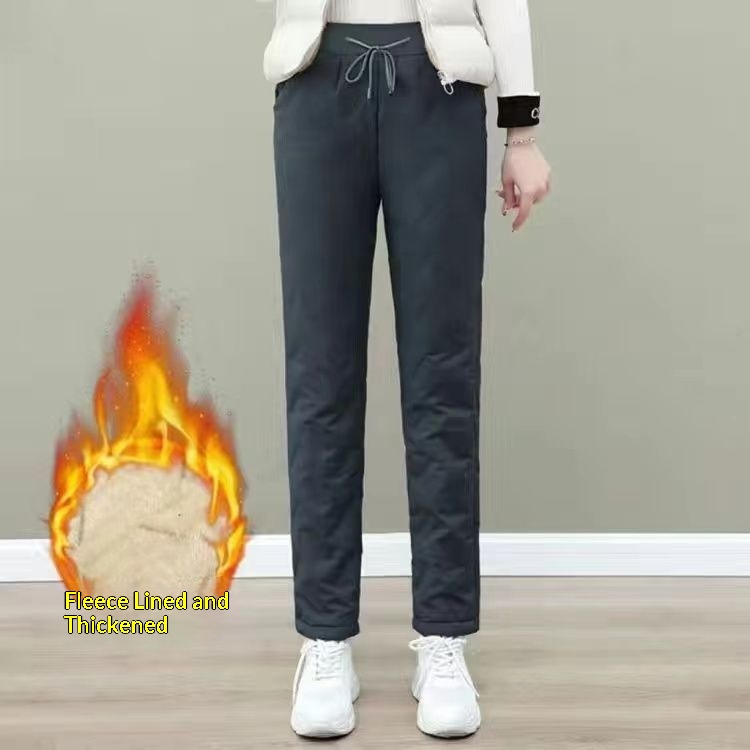 Womens Three-layer Thickened Snow Pants For Stylish Outdoor Wear
