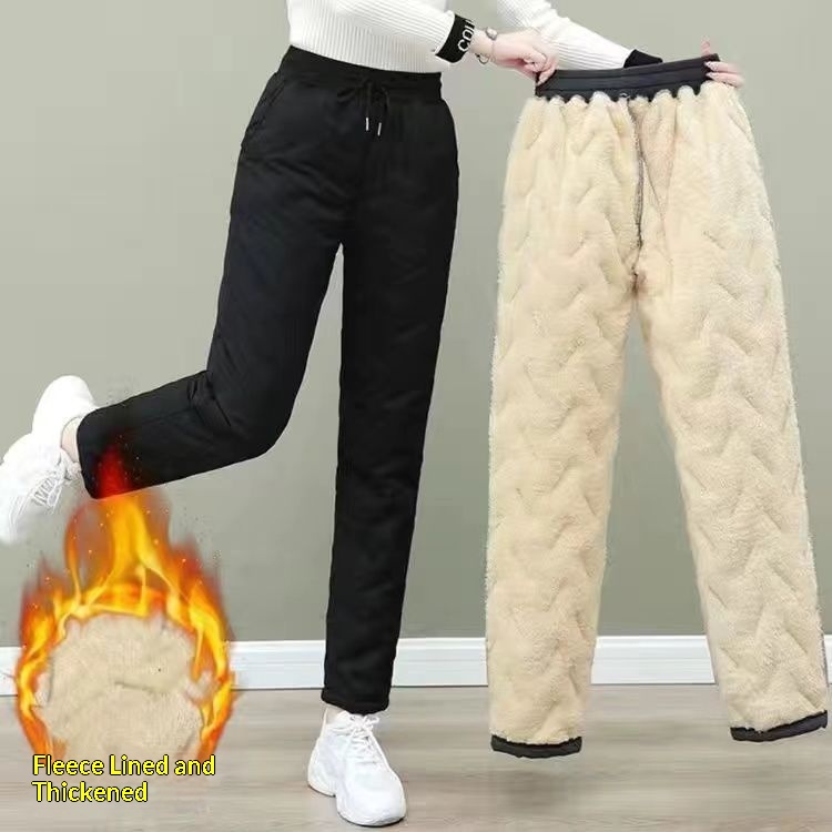 Womens Three-layer Thickened Snow Pants For Stylish Outdoor Wear