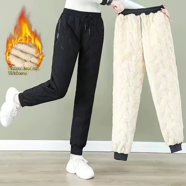 Womens Three-layer Thickened Snow Pants For Stylish Outdoor Wear