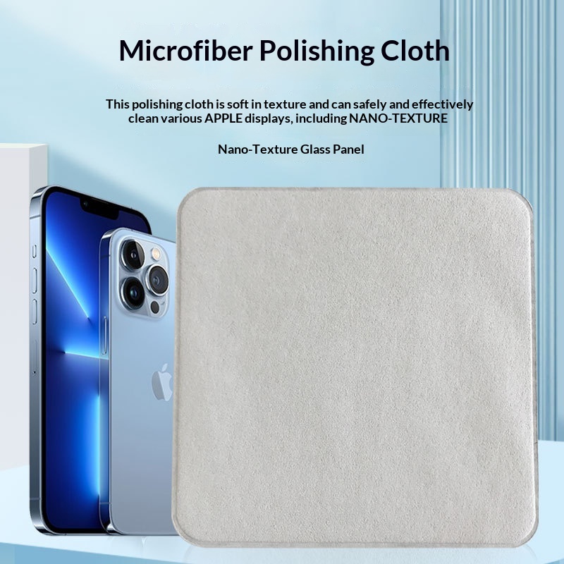 Double-layer Polished Screen Cleaning Cloth For Computers