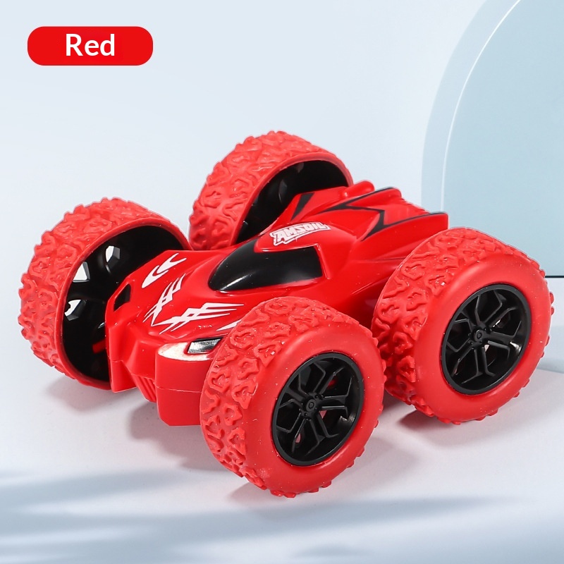 Inertia-powered Double-sided Rolling Off-road Vehicle For Kids