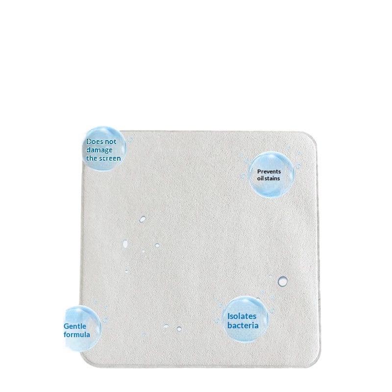 Double-layer Polished Screen Cleaning Cloth For Computers