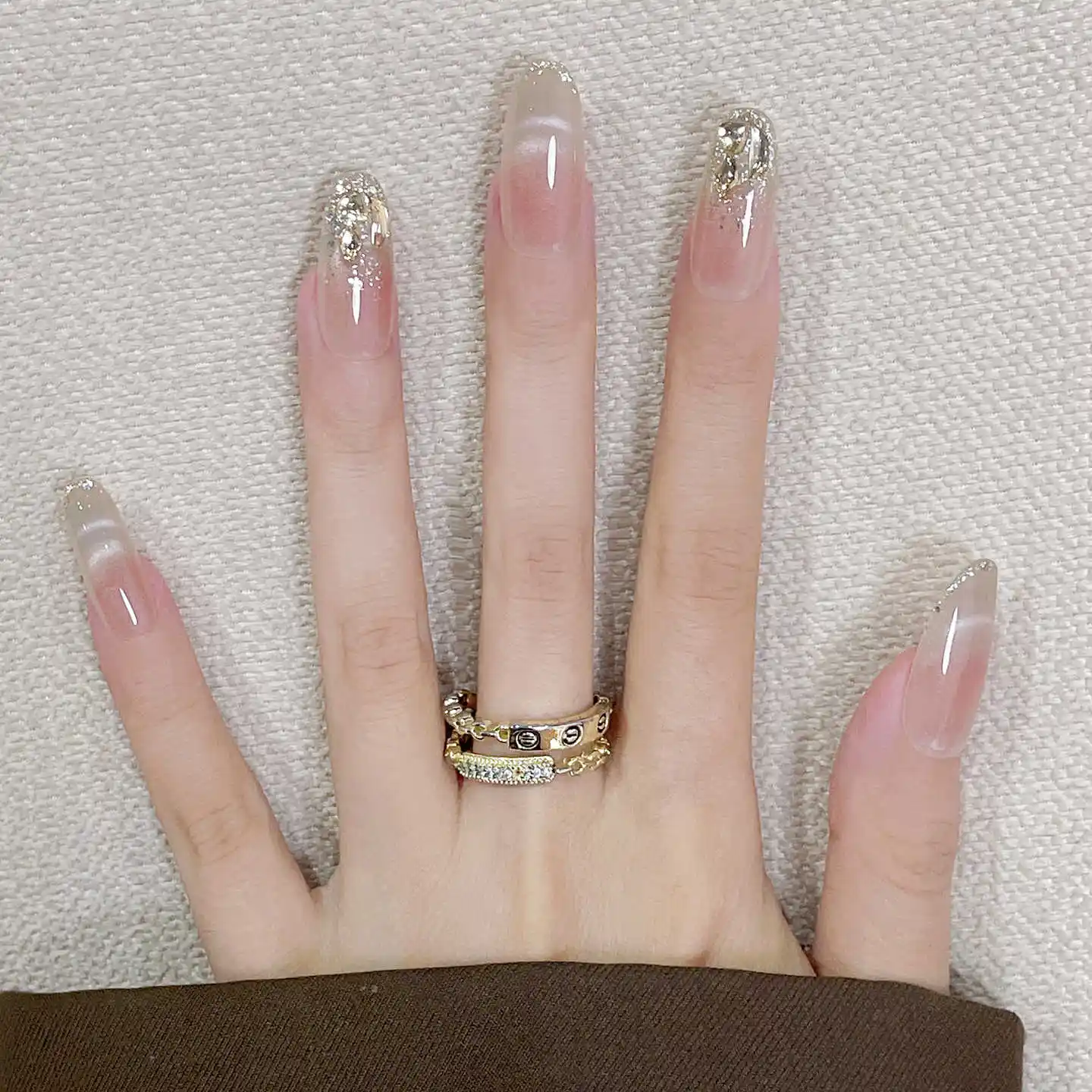 Wear A Nude Crescent Cat's Eye