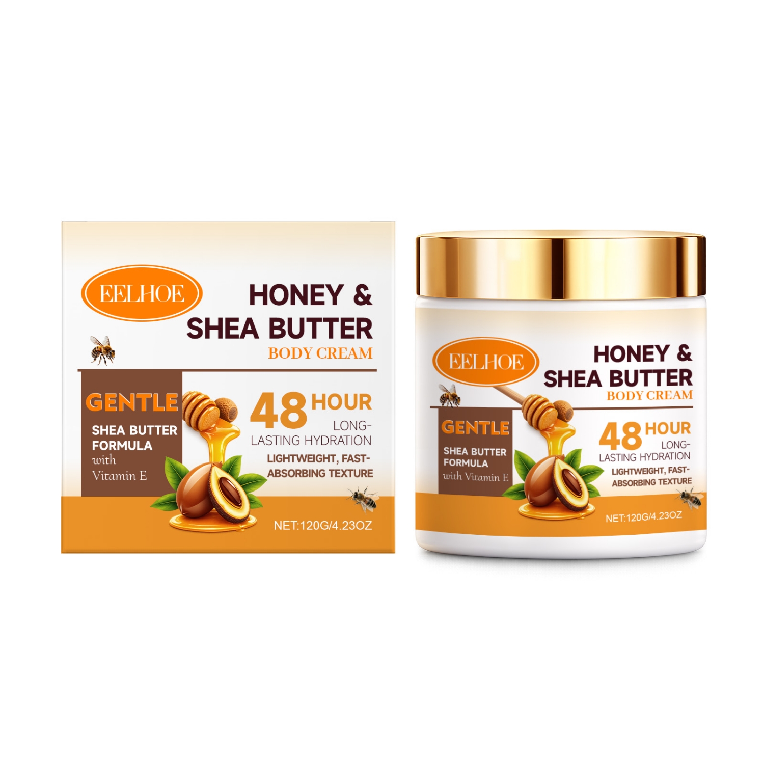 Shea Butter Nourishes Body Milk