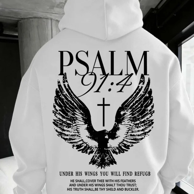 Casual Loose-fitting  Hooded Sweatshirt For Warmth