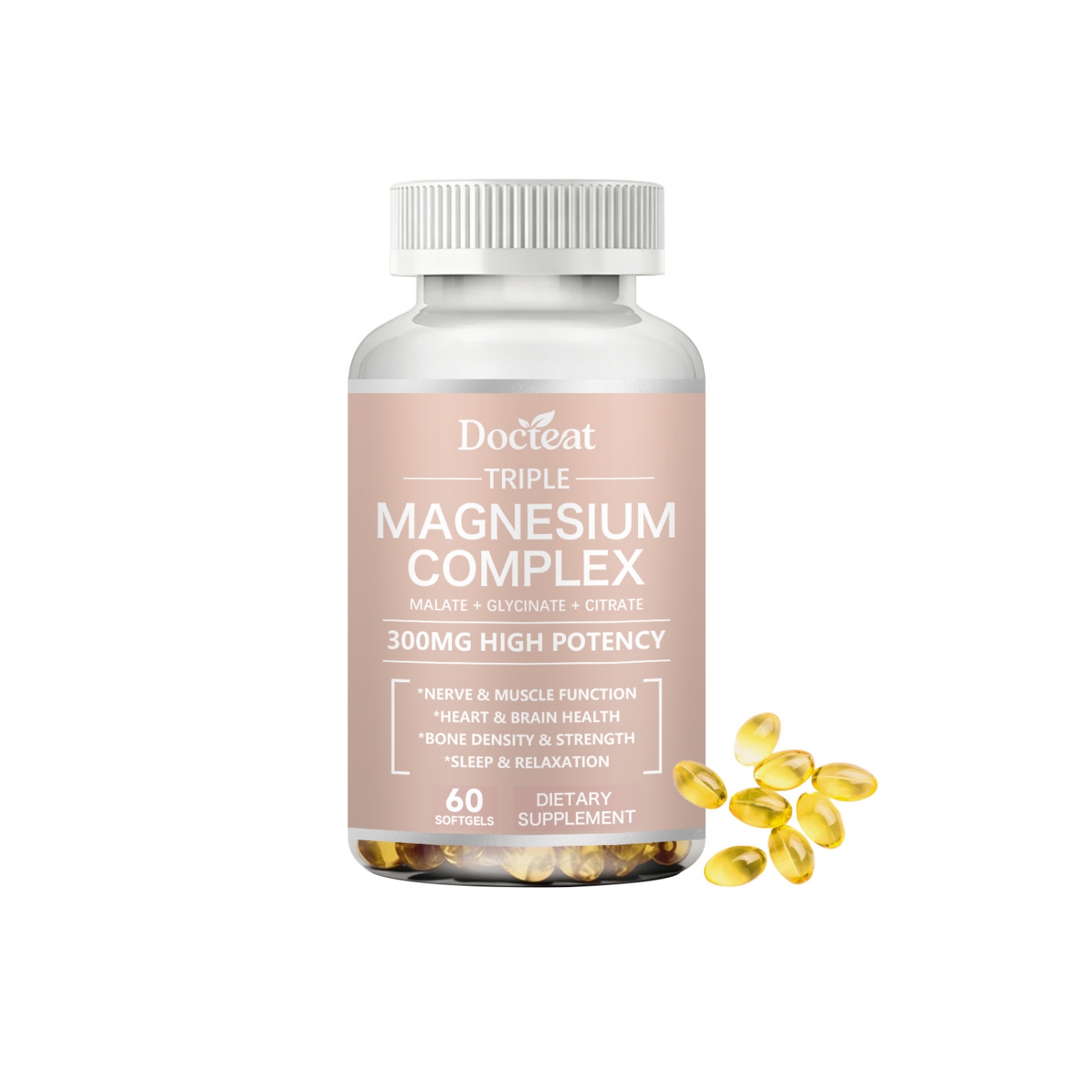 Triple Magnesium Compound Soft Capsule