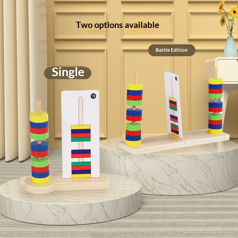 Magnetic Ring Magnet Toy With A Colorful Magnetic Levitation Sleeve