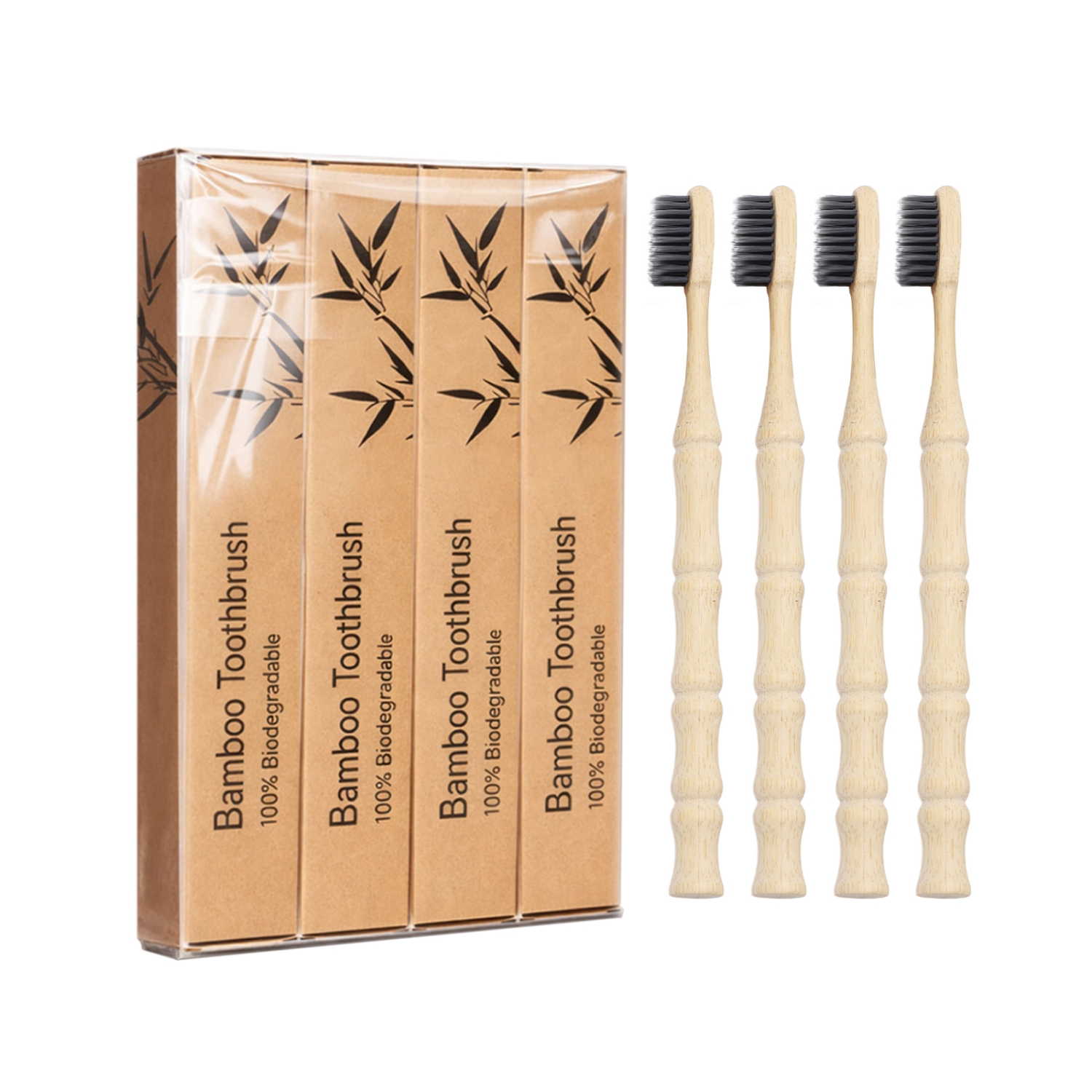 Spiral Bamboo Toothbrush