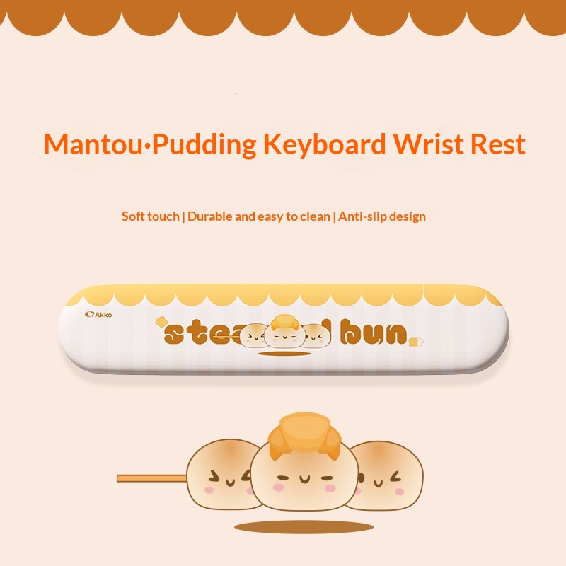 Small Steamed Bun-shaped Wrist Rest For Your Mouse 5