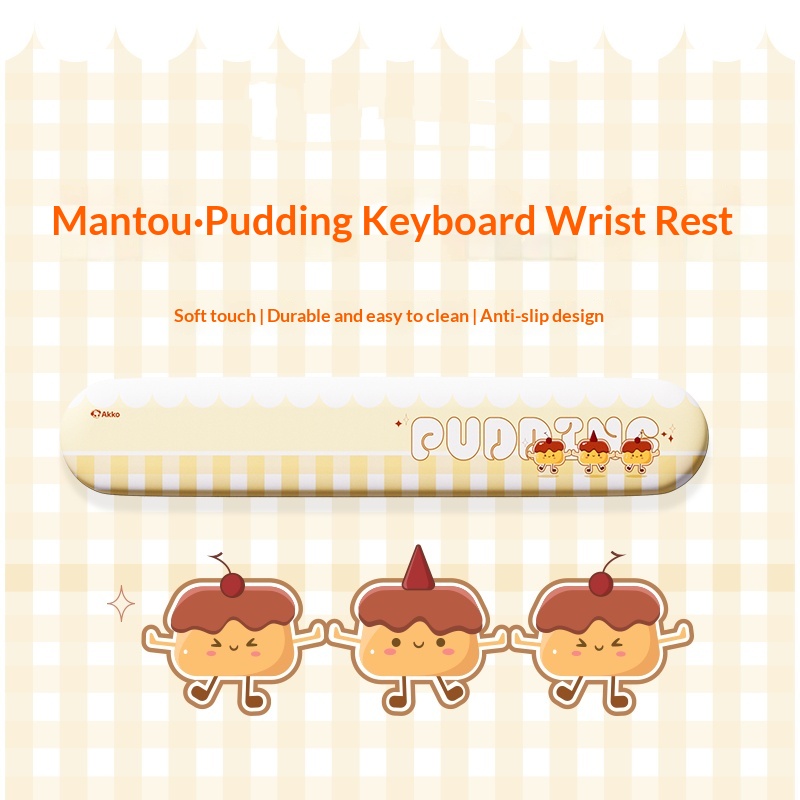 Small Steamed Bun-shaped Wrist Rest For Your Mouse 2